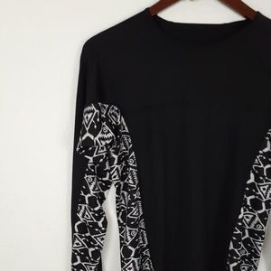 Patagonia black long sleeve tee large size active